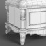 Ottoman Carpenter 230 Casual Foot with One Drawer - Skover