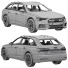 Coche Audi A6 Allroad - zifir3d