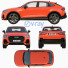 Coche Audi Q3 Sportback - zifir3d