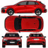 Coche Audi RS 3 Sportback - zifir3d