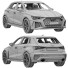 Coche Audi RS 3 Sportback - zifir3d