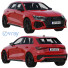 Coche Audi RS 3 Sportback - zifir3d