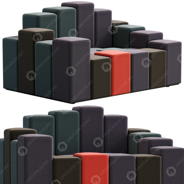 Крісло Moroso Do Lo Rez 3D модель