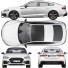 Coche Audi RS5 Sportback - zifir3d