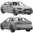 Coche Audi RS5 Sportback - zifir3d