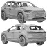 Coche Audi Q4 E-Tron - zifir3d