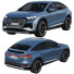 Coche Audi Q4 Sportback E-Tron - zifir3d