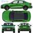Coche Audi RS 3 - zifir3d