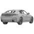 Samochód BMW 4 Gran Coupe - zifir3d