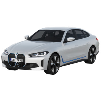 Автомобіль BMW I4 3D модель