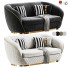 Диван Poltrona Frau FH 7190 Robin Set by FurnitureHub - Isomiddinvfx1995