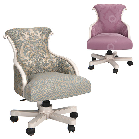 Office Chair Carpenter 230 Small Turning B F 3D model