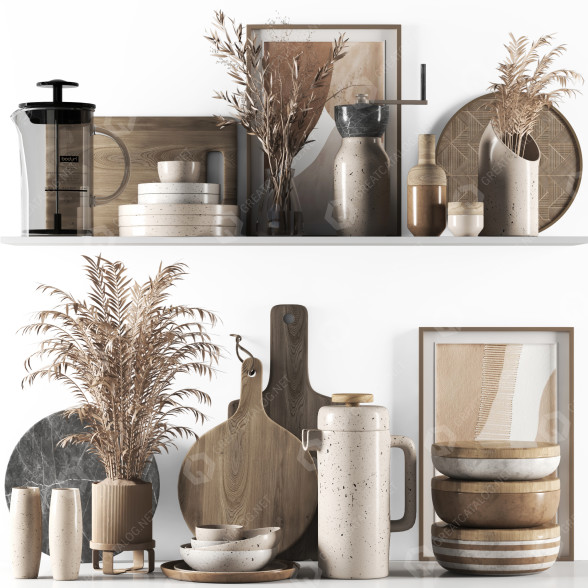 Декор Kitchen Accessories 023 3D модель