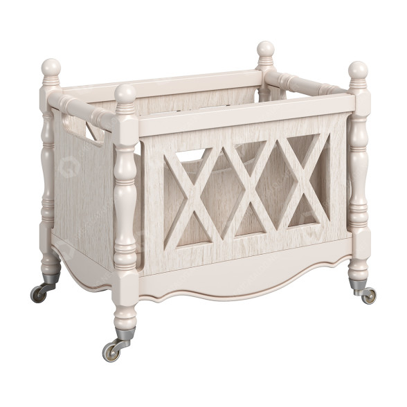 Стійка для газет Carpenter 230 Beige 3D модель