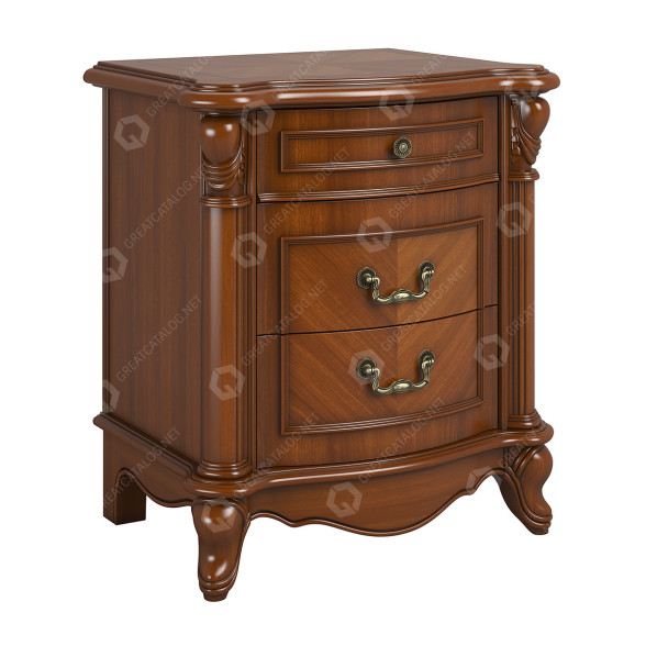 Mesita de noche Carpenter 2613000 230-1 Modelo 3D