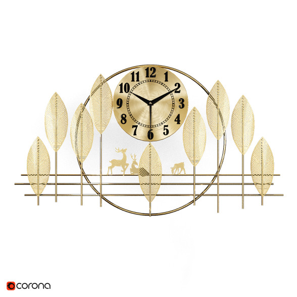 Годинник Golden Leaf 3D модель