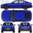 Автомобіль BMW I4 M50 - zifir3d