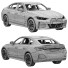 Автомобіль BMW I4 M50 - zifir3d