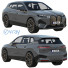 Coche BMW iX M60 - zifir3d