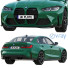 Samochód BMW M3 Competition G80 - zifir3d