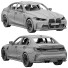 Samochód BMW M3 Competition G80 - zifir3d