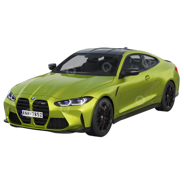 Автомобіль BMW M4 Competition 3D модель