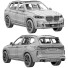 Coche BMW X3 - zifir3d