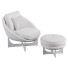 Armchair and Ottoman Minotti Lido - Billipro