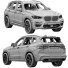 Coche BMW X3 M - zifir3d