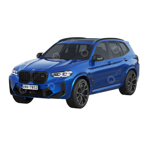 Coche BMW X3 M Competition Modelo 3D