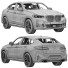 Coche BMW X4 M40i - zifir3d