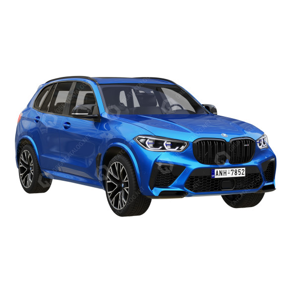 Coche BMW X5 M Competition Modelo 3D