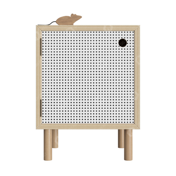 Table de chevet Pegboard by Leanne Culy modèle 3D