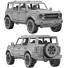 Samochód Ford Bronco - zifir3d