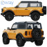 Car Ford Bronco 2 Door - zifir3d
