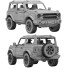 Car Ford Bronco 2 Door - zifir3d