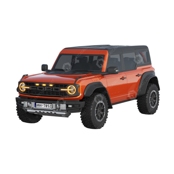 Автомобіль Ford Bronco Raptor 3D модель