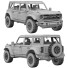 Автомобіль Ford Bronco Raptor - zifir3d