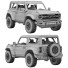 Автомобіль Ford Bronco Raptor 2 Door - zifir3d