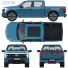 Coche Ford F-150 Lightning - zifir3d