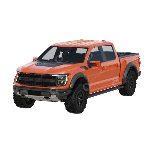 Автомобіль Ford F-150 Raptor 2021 3D модель