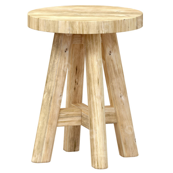 Hocker Bazar Bizar The Atziri Natural 3D-Modell