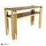 Table console Homary Modern Black Faux Marble - umrbek3d