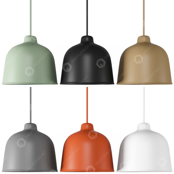 Pendant Lamp Muuto Grain 3D model
