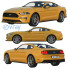 Auto Ford Mustang GT - zifir3d