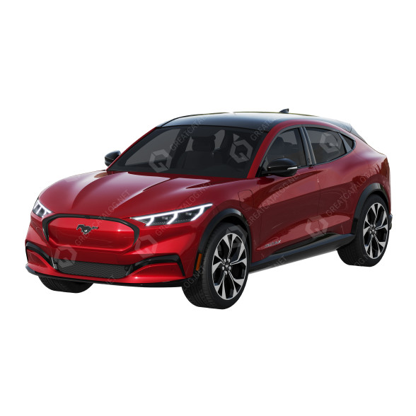 Coche Ford Mustang Mach-E Modelo 3D