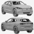 Coche Ford Mustang Mach-E - zifir3d