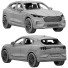Автомобіль Ford Mustang Mach-E GT - zifir3d