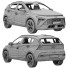 Car Hyundai Bayon - zifir3d