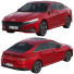 Auto Hyundai Elantra - zifir3d